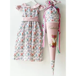 Schultüte Einschulung 2022 Schlauer Fuchs Boho Blumen Eigendruck