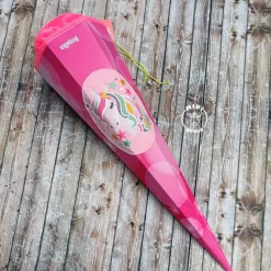 Schultüte ergobag Kuntbärbuntes Einhorn individualisiert mit Einhorn und Namen