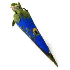 Schultüte Eule aus Filz,  Einzigartige Zuckertütenhülle für Jungen und  Mädchen