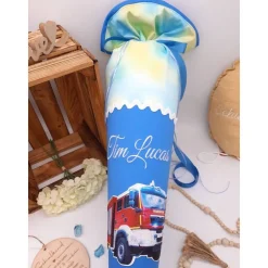 Schultüte Feuerwehr passend zum Step by Step Ninja Zazu, personalisierte Schultüte