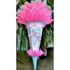 Schultüte Flamingo Schmetterling  Zuckertüte