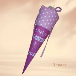 Schultüte für den Übertritt 5. Klasse - Gymnasium, Realschule, personalisierbar mit Namen