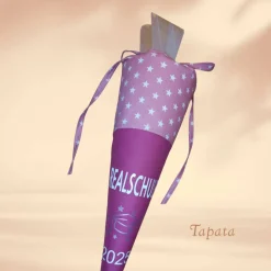 Schultüte für den Übertritt 5. Klasse - Gymnasium, Realschule, personalisierbar mit Namen