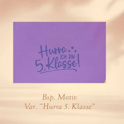 Schultüte für den Übertritt 5. Klasse - Personalisierbar mit Namen