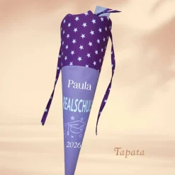 Schultüte für den Übertritt 5. Klasse - Gymnasium, Realschule, personalisierbar mit Namen