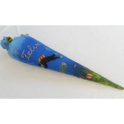 Schultüte für Jungen und Mädchen, Taucher als Schultüten-Hülle, Schultüte mit Namen, Zuckertütenhülle aus Filz,