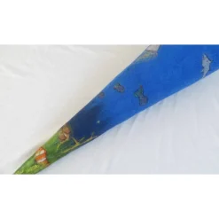 Schultüte für Jungen und Mädchen, Taucher als Schultüten-Hülle, Schultüte mit Namen, Zuckertütenhülle aus Filz,