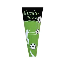 Schultüte Fußball, EM Schultüte Stoff, Stoff-Schultüte, Schultüte Junge mit Namen