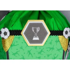 Schultüte Fußball-Pokal 6-eckig 85 cm
