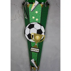 Schultüte Fußball-Pokal 6-eckig 85 cm