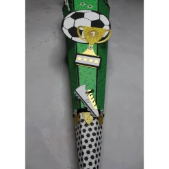 Schultüte Fußball-Pokal 6-eckig 85 cm