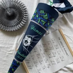 Schultüte Fussball für Jungen, passend zum step by step Schulranzen Soccer Ben, 70 oder 85 cm