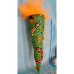 Schultüte Gecko Dschungel  Zuckertüte