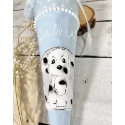 Schultüte Geschwistertüte Hund Dalmatiner aus Stoff 35 cm