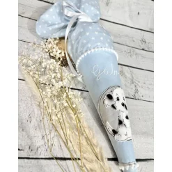 Schultüte Geschwistertüte Hund Dalmatiner aus Stoff 35 cm