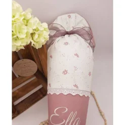 Schultüte Gänse | Schultüte aus Stoff/ personalisiert | Mädchen | Du bist was ganz besonderes | Blumenmuster