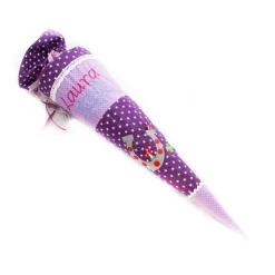 Schultüte Hufeisen inkl. Schmetterling