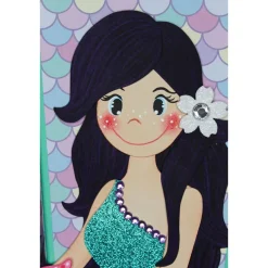 Schultüte Meerjungfrau „Bella“ 6-eckig 85cm