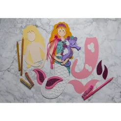 Schultüte Meerjungfrau  „Molly“ 6-eckig 85cm