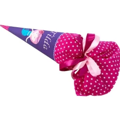 Schultüte Meerjungfrau, Schultüte Stoff, Stoff-Schultüte, Schultüte Mädchen in lila