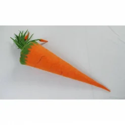 Schultüte Möhre zur Einschulung – Karotten Schultüte für Jungen & Mädchen, 70 cm, per