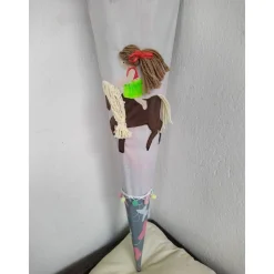 Schultüte mit Pferd, Schultüte mit Name, Einschulung, Schule