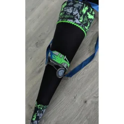 Schultüte Monstertruck, Zuckertüte 70cm aus Stoff, Stickereien und Name inklusive