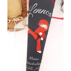 Schultüte Ninja passend zum Step by Step Ninja Yuma/ Schultüte aus Stoff