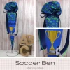 Schultüte passend zum Ranzen Soccer Ben von Step by Step | Zuckertüte 70 cm bestickt | Einschulung