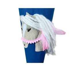 Schultüte Pferd blau; passend zu Step by Step Ranzen Horse Lima, Stoff-Schultüte für Mädchen