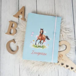 Schultüte Pferd Hellblau Koralle mit Glitzer Tüll 70cm 85cm   *personalisierbar Step by Step Butterfly Nigh