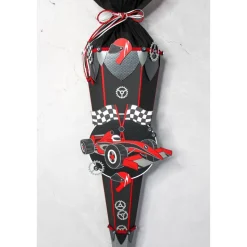 Schultüte Rennwagen “KA 1“ 6-eckig 85 cm