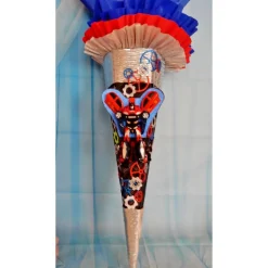 Schultüte Roboter Auto  Zuckertüte Rennauto