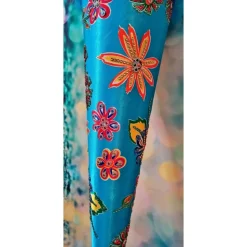 Schultüte Schmetterling Blumen Zuckertüte blau rot