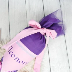 Schultüte Schmetterling Rosa Lila mit Tüll 70cm 85cm   *personalisierbar Step by Step Butterfly Night Ina