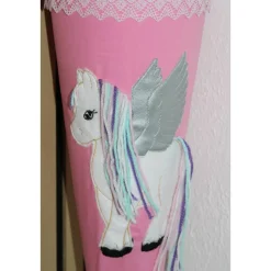 Schultüte.  Schultüte Baumwolle. Schultüte Einhorn