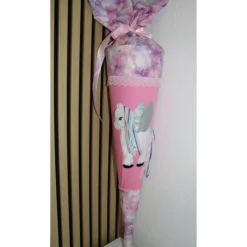 Schultüte.  Schultüte Baumwolle. Schultüte Einhorn