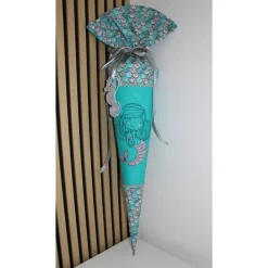 Schultüte.  Schultüte Baumwolle. Schultüte Meerjungfrau