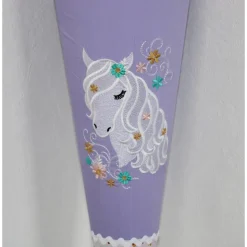 Schultüte.  Schultüte Baumwolle. Schultüte Einhorn