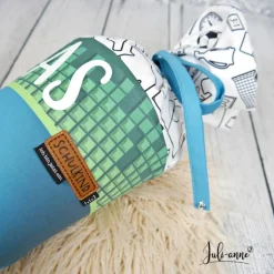 Schultüte Stoff Fussball  *personalisierbar und mit Kisseninlet