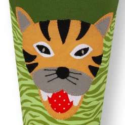 Schultüte, Stoffschultüte, Schultüte aus Stoff Motiv : Panther und Tiger