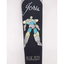 Schultüte Superheld passend zum Ergobag Reflektbär / Schultüte aus Stoff / Roboter