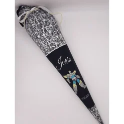 Schultüte Superheld passend zum Ergobag Reflektbär / Schultüte aus Stoff / Roboter