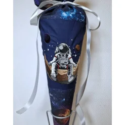 Schultüte Weltraum Astronaut personalisierbar – Zuckertüte 70 cm, schnell lieferbar