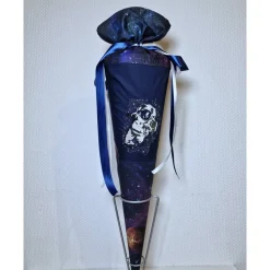 Schultüte Weltraum Astronaut personalisierbar – Zuckertüte 70 cm, schnell lieferbar