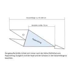 Schultüte Zuckertüte Delfin