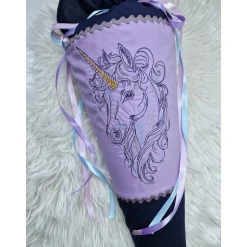 Schultüte Zuckertüte Einhorn, personalisierbar