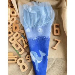 Schultüte Zuckertüte Einschulung gefilzte Schultüte Wollfilz