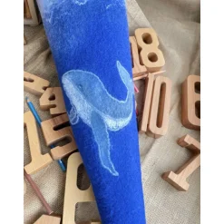 Schultüte Zuckertüte Einschulung gefilzte Schultüte Wollfilz