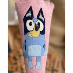 Schultüte Zuckertüte Einschulung gefilzte  Schultüte Bluey Mädchen